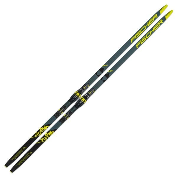 Slēpes Fischer Twin Skin Performance Medium ar stiprinājumiem