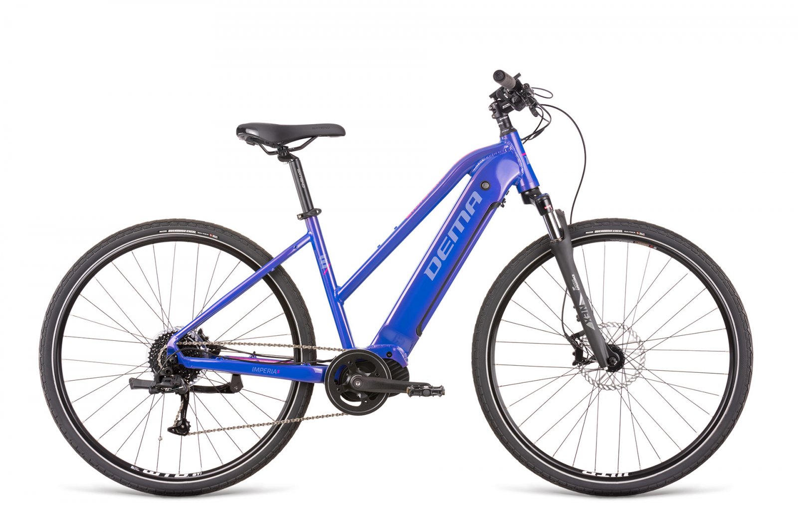 Velosipēds Dema IMPERIA 5 blue-chameleon-magenta