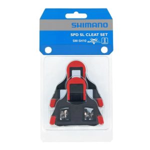 Klipši kurpēm Shimano SM-SH10 Red Y42U98020 / ISMSH10