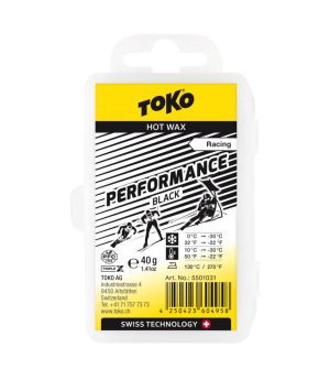Vasks Toko Performance Hot Wax Racing 40g black