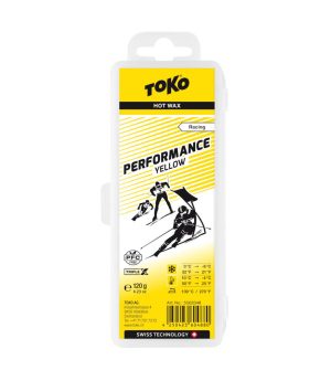 Vasks Toko Performance Hot Wax Racing 120g yellow