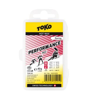 Vasks Toko Performance Hot Wax Racing 40g red