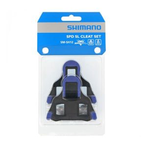 Klipši kurpēm Shimano SM-SH12 Blue Y40B98140 / ISMSH12