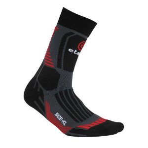 Zeķes Etape Cross 72-15 S black/red