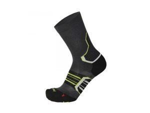 Zeķes Mico Short Trekking Light Oxy Jet Line M nero