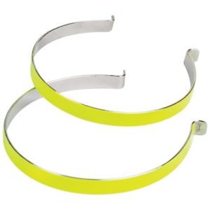 Atstarotājs biksēm OXC Reflective Clips Yellow 2pcs OXFOF557