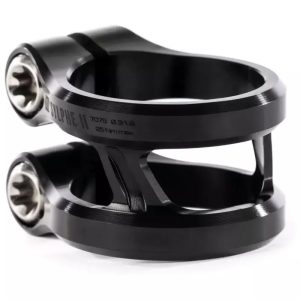 Savilcējs stūrei Ethic Sylphe Double Clamp V2 31.8 Black