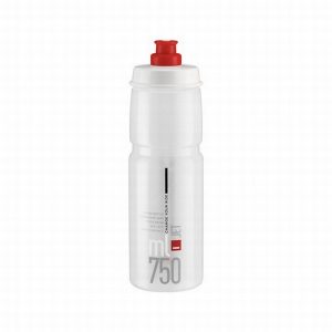 Pudele Elite Jet Clear Red logo 750ml EL0190701