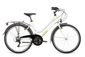 Velosipēds Dema ORION Lady white/green 18''