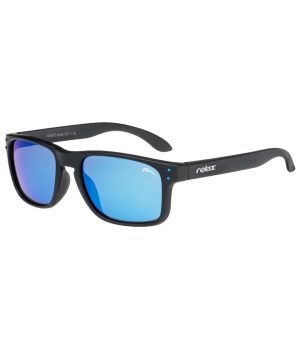Saulesbrilles Relax Melite Matt Black/Ice Blue Platinum R3067D