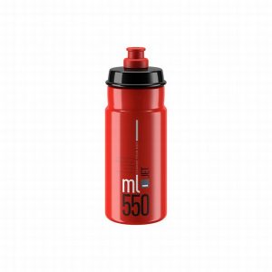 Pudele Elite Jet Red Grey Logo 550ml EL0190456