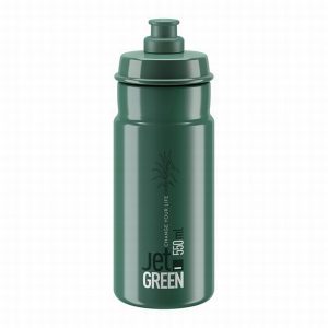 Pudele Elite Jet Green Dark Gr White Logo 550ml EL0201011