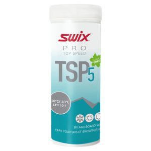 Vasks Swix TSP05-4 Glide Wax Top Speed 5 Turquoise Powder 40g