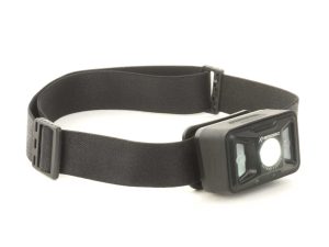 Pieres lukturis Author X-Head 450lm Silicone USB (Wh/Grn LED) black
