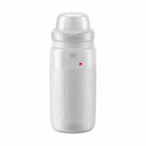 Pudele Elite Fly MTB Tex Clear Grey Logo 550ml EL01604895