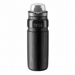 Pudele Elite Fly MTB Tex Black Grey Logo 750ml EL01607202