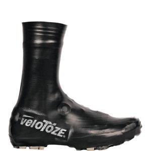 Pārvalks velokurpēm Velotoze Tall Shoe Cover Gravel/MTB, Black