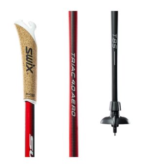 Nūjas Swix RCT41-00 Triac 4.0 Aero IPM Carbon Composite