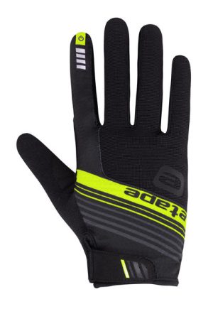 Cimdi Etape Spring 2103916 black/yellow fluo
