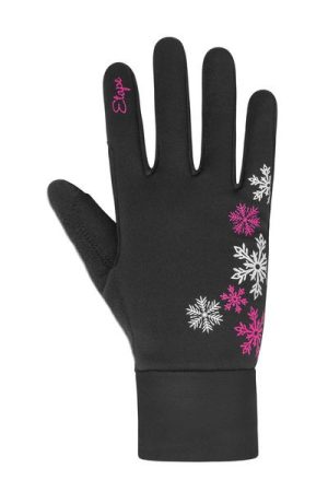 Cimdi Etape Puzzle WS 2020929 black/pink
