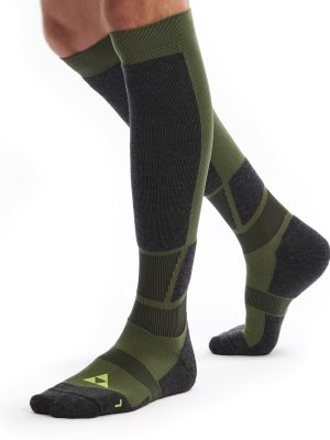 Zeķes Fischer Comfort Ski Sock Alpine Olive G39324