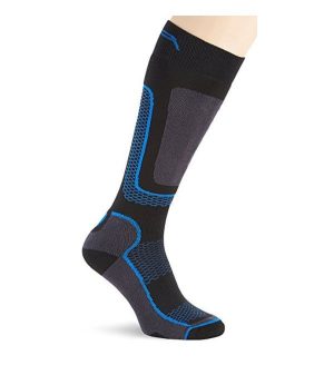 Zeķes F-Lite Ski SA 200 black/blue