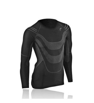 Krekls F-Lite Megalight 200 Longshirt Man black