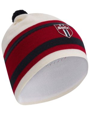 Cepure SWIX Tradition light Bright White/Red