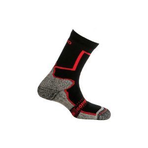 Zeķes Mund Pamir Black/Red