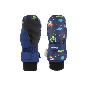 Cimdi Kinetixx Candy Mini Ski blue printed space