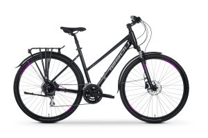 Velosipēds Tabou 28 Flow 2.0 EQ W 21 black/pink