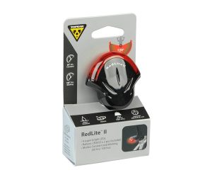 Lukturis aizm. Topeak Red Lite II black 52929