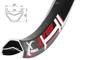 Aploce 27,5” Remerx Hurry 584x21 BA 32H 43864