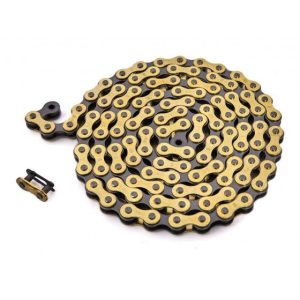 Ķēde KHE BMX 1sp 112 links 1/2x1/8 gold E55-1121-112